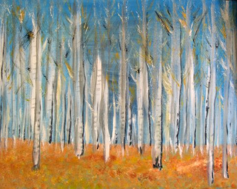 A Play on Birch Birch forest trees