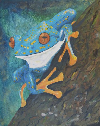 Tree Frog, Non-lickable. Tree frog